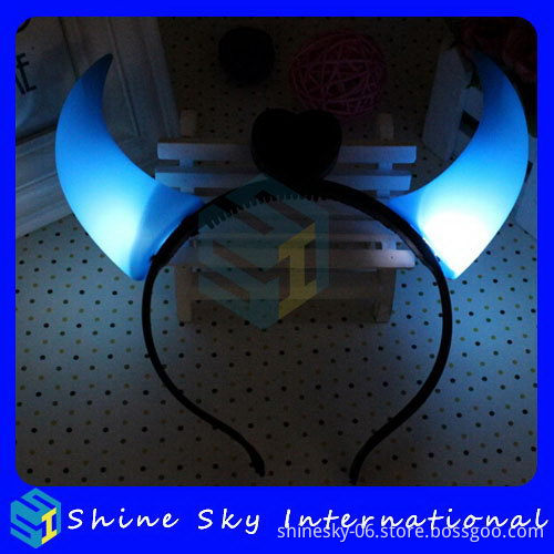 Popular Hot Selling Led Flash Halloween Head Bopper Light